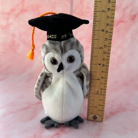 Ty Other - Ty Beanie Baby Wiser the Owl 1999